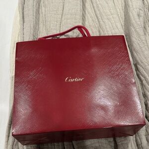 Cartier Luxurious Red Bag